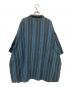 J.S HOMESTEAD (ジャーナルスタンダード ホームステッド) 10XL リネン ストライプ シャツ ブラック×グリーン サイズ:FREE：5000円