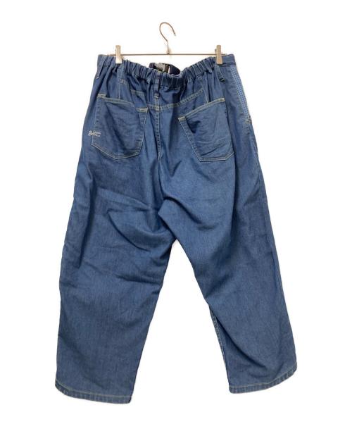 Denham（デンハム）Denham (デンハム) ワイドデニムパンツ インディゴ サイズ:Lの古着・服飾アイテム