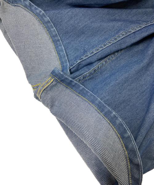 Denham（デンハム）Denham (デンハム) ワイドデニムパンツ インディゴ サイズ:Lの古着・服飾アイテム