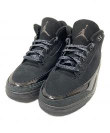 NIKE（ナイキ）の古着「Air Jordan 3 Retro "Black Cat」｜ブラック