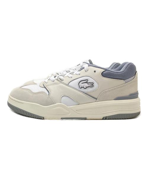LACOSTE（ラコステ）LACOSTE (ラコステ) ローカットスニーカー グレー×ホワイト サイズ:US:9の古着・服飾アイテム