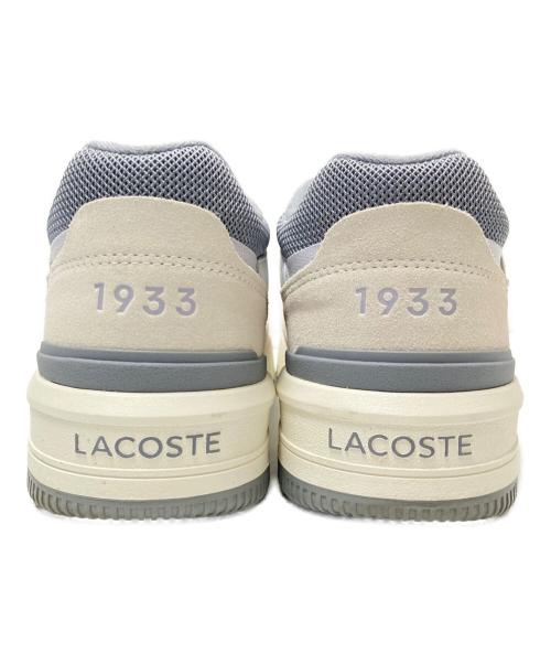 LACOSTE（ラコステ）LACOSTE (ラコステ) ローカットスニーカー グレー×ホワイト サイズ:US:9の古着・服飾アイテム