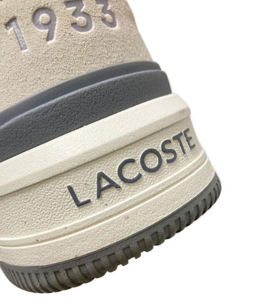 LACOSTE（ラコステ）LACOSTE (ラコステ) ローカットスニーカー グレー×ホワイト サイズ:US:9の古着・服飾アイテム