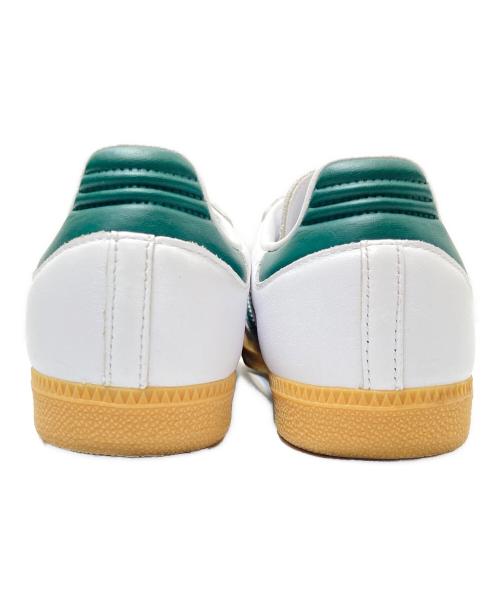 adidas（アディダス）adidas (アディダス) ローカットスニーカー グリーン×ホワイト サイズ:23.5cmの古着・服飾アイテム