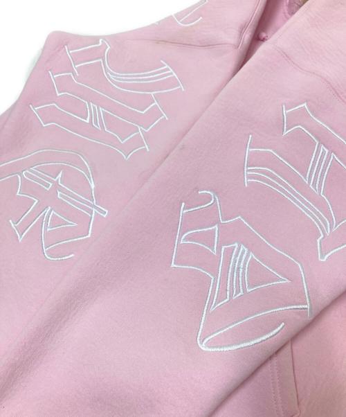 SUPREME（シュプリーム）SUPREME (シュプリーム) Faux Fur Zip Hooded Sweatshirt ピンク サイズ:Mの古着・服飾アイテム