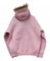 SUPREME (シュプリーム) Faux Fur Zip Hooded Sweatshirt ピンク サイズ:M：30000円