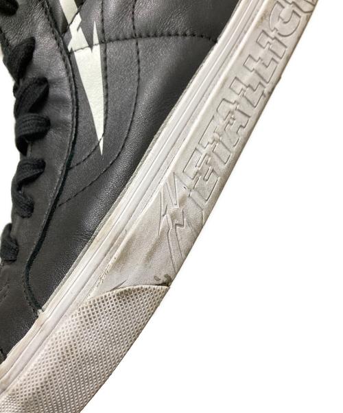 VANS（ヴァンズ）VANS (ヴァンズ) METALLICA (メタリカ) ハイカットスニーカー ブラック サイズ:26.5㎝の古着・服飾アイテム