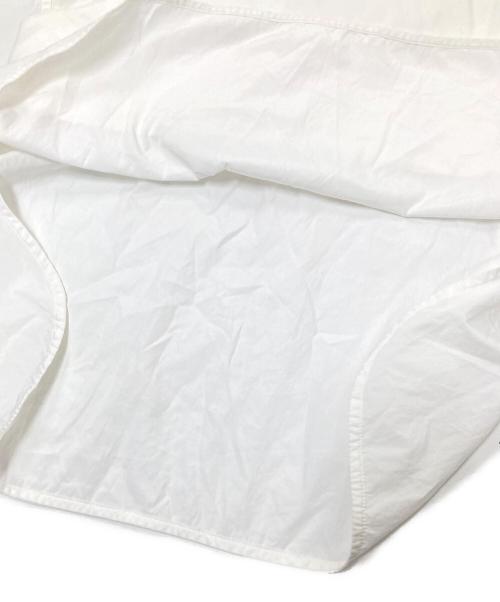 CELINE（セリーヌ）CELINE (セリーヌ) レイヤードノーカラーシャツ ホワイト サイズ:42の古着・服飾アイテム