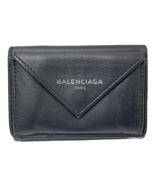 BALENCIAGA（バレンシアガ）BALENCIAGA (バレンシアガ) コンパクトミニウォレット ブラック サイズ:下記参照の古着・服飾アイテム