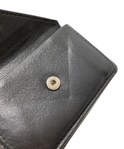 BALENCIAGA（バレンシアガ）BALENCIAGA (バレンシアガ) コンパクトミニウォレット ブラック サイズ:下記参照の古着・服飾アイテム