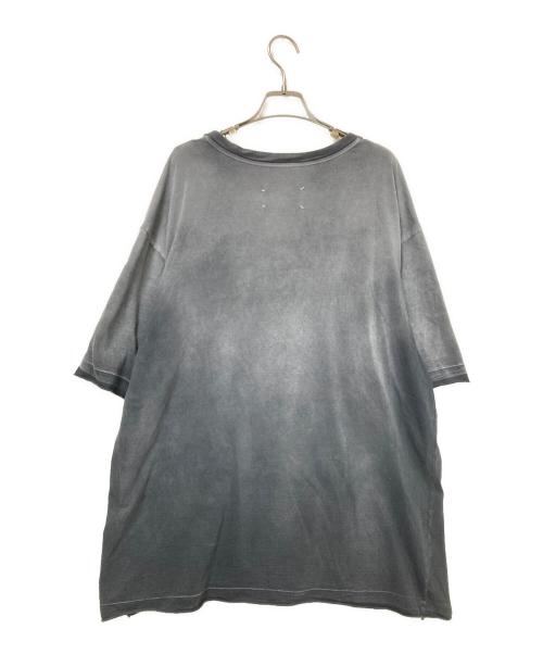 Maison Margiela（メゾンマルジェラ）Maison Margiela (メゾンマルジェラ) オーバーサイズウォッシュドバブルロゴTシャツ グレー サイズ:Mの古着・服飾アイテム