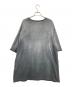 Maison Margiela (メゾンマルジェラ) オーバーサイズウォッシュドバブルロゴTシャツ グレー サイズ:M：25000円