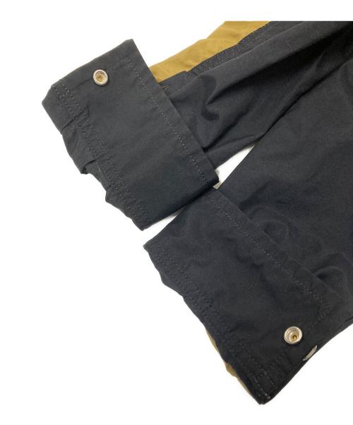 THE NORTH FACE（ザ ノース フェイス）THE NORTH FACE (ザ ノース フェイス) Nuptse Shirt ブラック×ベージュ サイズ:Lの古着・服飾アイテム