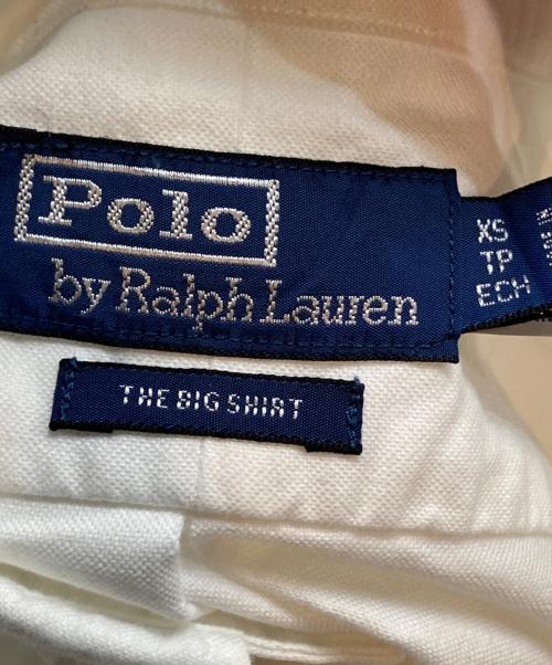 POLO RALPH LAUREN（ポロ・ラルフローレン）POLO RALPH LAUREN (ポロ・ラルフローレン) OXボタンダウンシャツ ホワイト サイズ:XSの古着・服飾アイテム