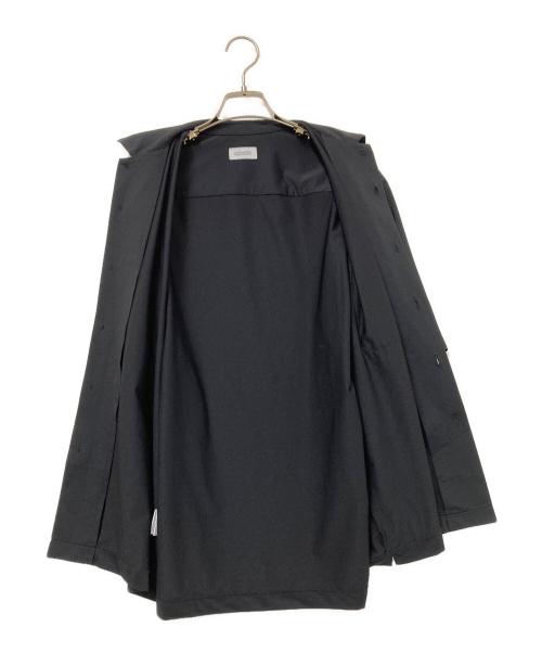 MACKINTOSH PHILOSOPHY（マッキントッシュ フィロソフィー）MACKINTOSH PHILOSOPHY (マッキントッシュ フィロソフィー) ハイパーストレッチメッシュ オーバーサイズシャツ ブラック サイズ:38の古着・服飾アイテム