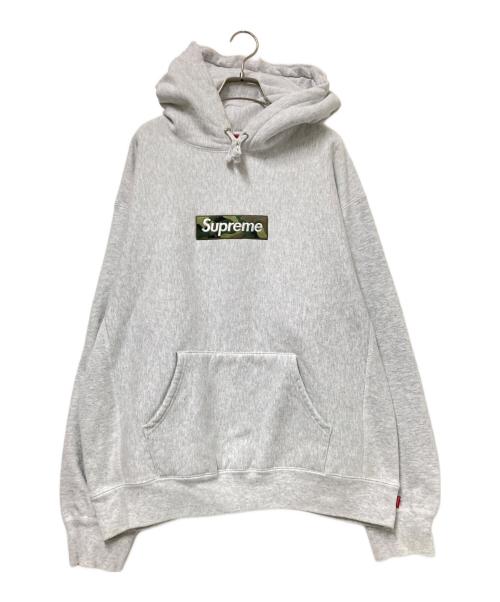SUPREME（シュプリーム）SUPREME (シュプリーム) Box Logo Hooded Sweatshirt アッシュグレー サイズ:Lの古着・服飾アイテム
