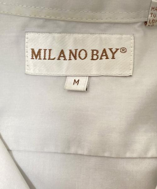 MILANO BAY（ミラノ ベイ）MILANO BAY (ミラノ ベイ) キューバシャツ グレー サイズ:Mの古着・服飾アイテム