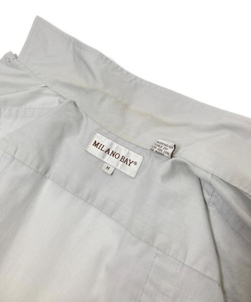 MILANO BAY（ミラノ ベイ）MILANO BAY (ミラノ ベイ) キューバシャツ グレー サイズ:Mの古着・服飾アイテム