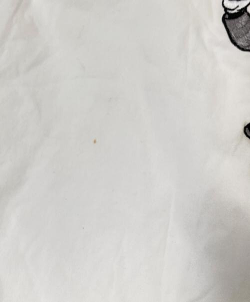 MICKEY.inc（ミッキー）MICKEY.inc (ミッキー) キャラクター刺繍シャツ ホワイト サイズ:XLの古着・服飾アイテム