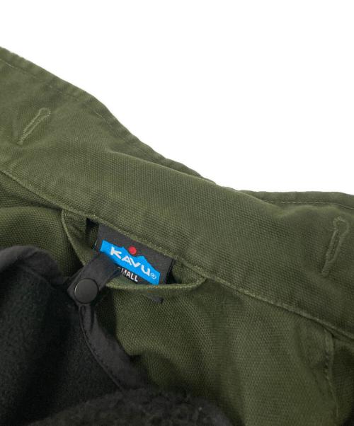 KAVU（カブー）KAVU (カブー) ライナー付コート グリーン サイズ:Sの古着・服飾アイテム