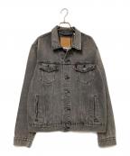 LEVI'S PReMIUMリーバイス プレミアム）の古着「トラッカージャケット ブラック ROUND MIDNIGHT」