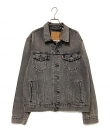 LEVI'S PReMIUM（リーバイス プレミアム）の古着「トラッカージャケット ブラック ROUND MIDNIGHT」