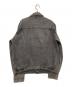 LEVI'S PReMIUM (リーバイス プレミアム) トラッカージャケット ブラック ROUND MIDNIGHT サイズ:M：6000円