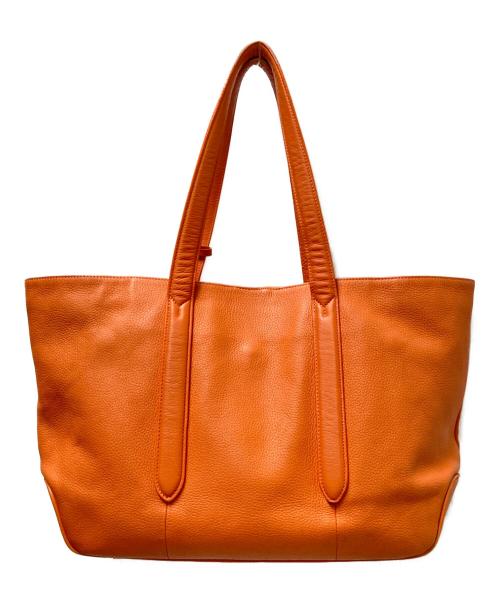 PELLE MORBIDA（ペッレモルビダ）PELLE MORBIDA (ペッレモルビダ) トートバッグ オレンジ サイズ:下記参照の古着・服飾アイテム