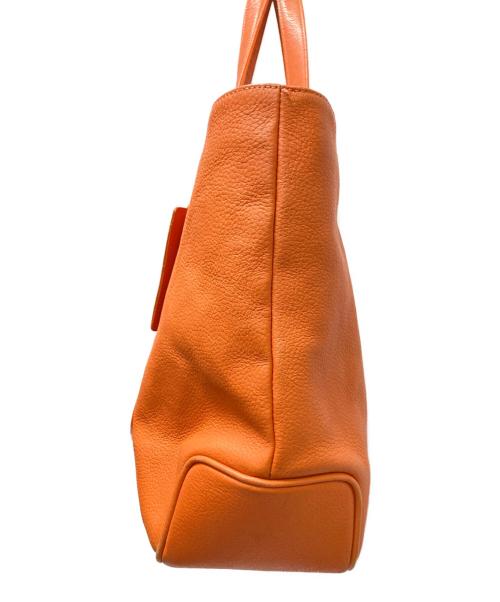 PELLE MORBIDA（ペッレモルビダ）PELLE MORBIDA (ペッレモルビダ) トートバッグ オレンジ サイズ:下記参照の古着・服飾アイテム
