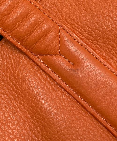 PELLE MORBIDA（ペッレモルビダ）PELLE MORBIDA (ペッレモルビダ) トートバッグ オレンジ サイズ:下記参照の古着・服飾アイテム
