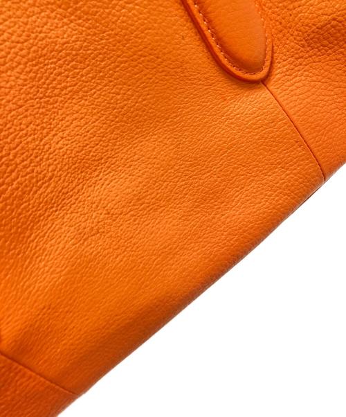 PELLE MORBIDA（ペッレモルビダ）PELLE MORBIDA (ペッレモルビダ) トートバッグ オレンジ サイズ:下記参照の古着・服飾アイテム
