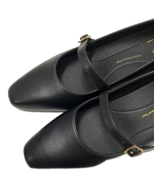 CLARKS（クラークス）CLARKS (クラークス) ヒールパンプス ブラック サイズ:US:7 1/2Mの古着・服飾アイテム