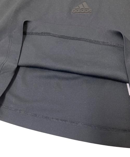 adidas（アディダス）adidas (アディダス) ハーフジップシャツ ブラック サイズ:S 未使用品の古着・服飾アイテム