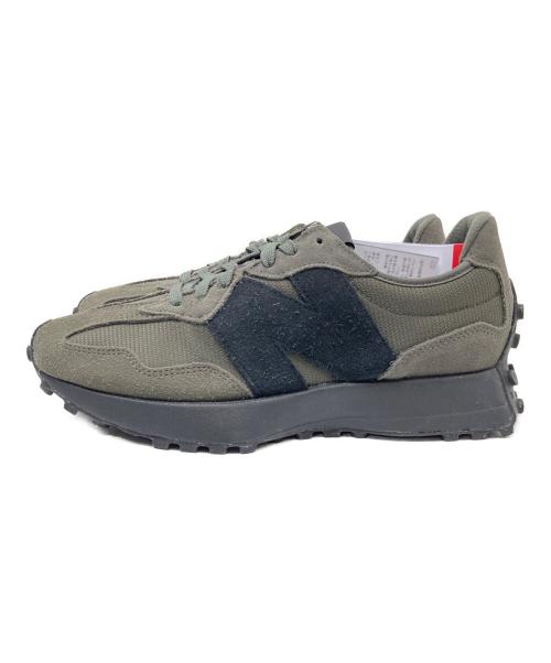 NEW BALANCE（ニューバランス）NEW BALANCE (ニューバランス) ローカットスニーカー グリーン×ブラック サイズ:26.0cm 未使用品の古着・服飾アイテム