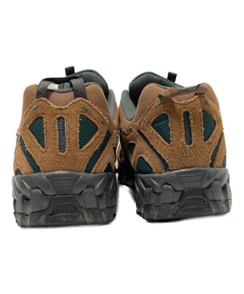 NEW BALANCE（ニューバランス）NEW BALANCE (ニューバランス) ローカットスニーカー ブラウン×グリーン サイズ:27.5cmの古着・服飾アイテム