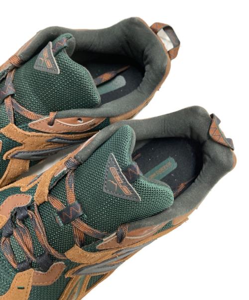 NEW BALANCE（ニューバランス）NEW BALANCE (ニューバランス) ローカットスニーカー ブラウン×グリーン サイズ:27.5cmの古着・服飾アイテム
