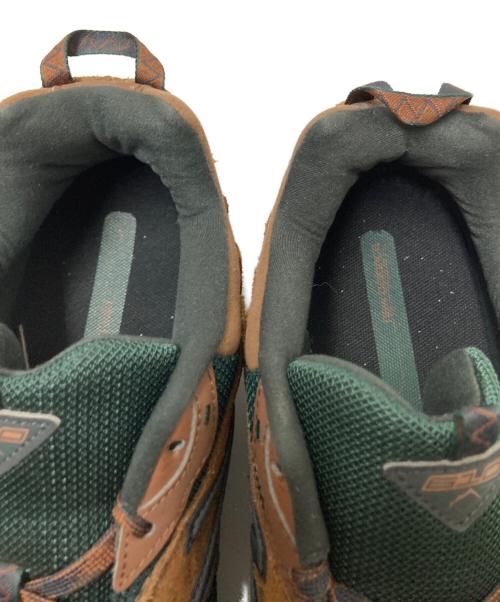 NEW BALANCE（ニューバランス）NEW BALANCE (ニューバランス) ローカットスニーカー ブラウン×グリーン サイズ:27.5cmの古着・服飾アイテム