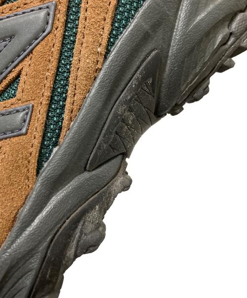 NEW BALANCE（ニューバランス）NEW BALANCE (ニューバランス) ローカットスニーカー ブラウン×グリーン サイズ:27.5cmの古着・服飾アイテム