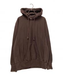 AURALEE（オーラリー）の古着「HIGH COUNT HEAVY SWEAT PARKA」｜ブラウン