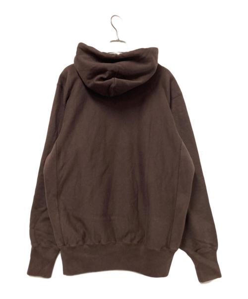 AURALEE（オーラリー）AURALEE (オーラリー) HIGH COUNT HEAVY SWEAT PARKA ブラウン サイズ:3の古着・服飾アイテム