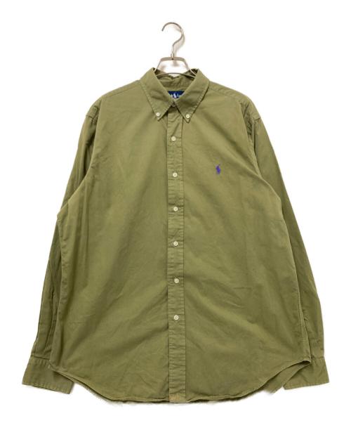 RALPH LAUREN（ラルフローレン）RALPH LAUREN (ラルフローレン) ボタンダウンシャツ グリーン サイズ:Lの古着・服飾アイテム