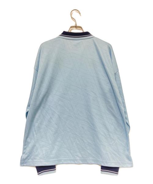 moussy（マウジー）moussy (マウジー) UMBRO (アンブロ) ゲームシャツ ブルー×ネイビー サイズ:FREEの古着・服飾アイテム