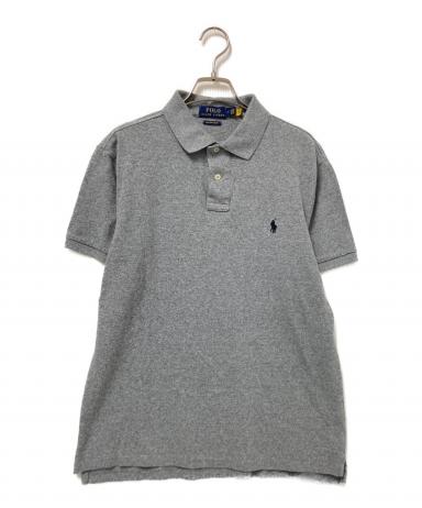 すー　ラルフローレン ポロシャツ ダークグレー Mタグ付き 中古・古着通販】POLO RALPH LAUREN (ポロ・ラルフローレン