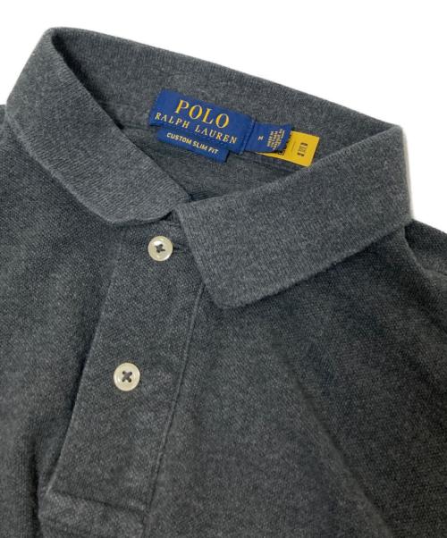 POLO RALPH LAUREN（ポロ・ラルフローレン）POLO RALPH LAUREN (ポロ・ラルフローレン) ポロシャツ グレー サイズ:Mの古着・服飾アイテム