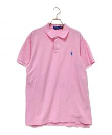 POLO RALPH LAUREN（ポロ・ラルフローレン）の古着「ポロシャツ」｜ピンク