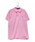 POLO RALPH LAUREN（ポロ・ラルフローレン）の古着「ポロシャツ」｜ピンク