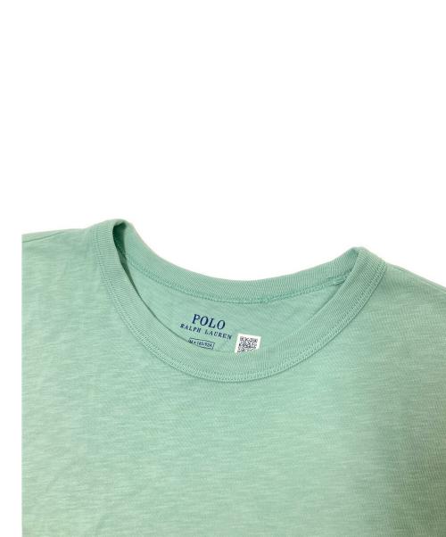 POLO RALPH LAUREN（ポロ・ラルフローレン）POLO RALPH LAUREN (ポロ・ラルフローレン) カットソーワンピース グリーン サイズ:Mの古着・服飾アイテム