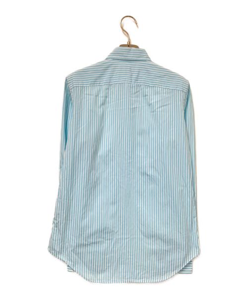 POLO RALPH LAUREN（ポロ・ラルフローレン）POLO RALPH LAUREN (ポロ・ラルフローレン) ストライプシャツ ブルー×ホワイト サイズ:4の古着・服飾アイテム
