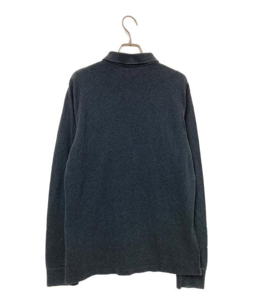 POLO RALPH LAUREN（ポロ・ラルフローレン）POLO RALPH LAUREN (ポロ・ラルフローレン) 長袖ポロシャツ ブラック サイズ:Mの古着・服飾アイテム