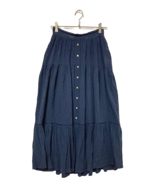 HER LIP TO（ハーリップトゥ）HER LIP TO (ハーリップトゥ) イージーエッセンシャルズスカート ネイビー サイズ:Mの古着・服飾アイテム